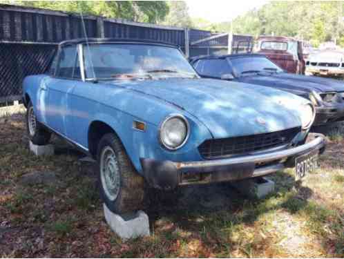 1975 Fiat 124 Spider