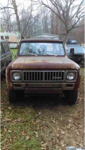 1975 International Harvester Scout station wagon