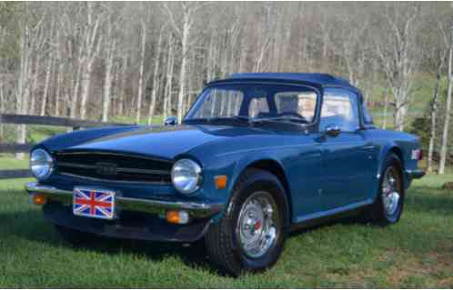 Triumph TR-6 Base Convertible (1975)