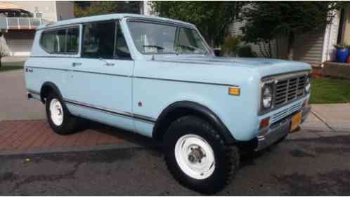 1976 International Harvester Scout 2-door