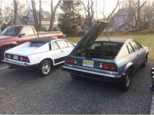 1976 Lancia Beta Scorpion Spyder Blue