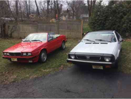 Lancia Beta Scorpion Spyder Red (1976)