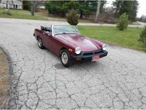 MG Midget cnvertible (1976)