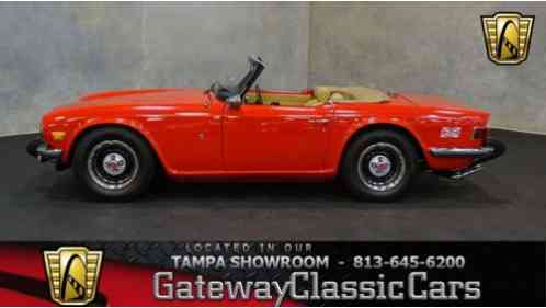 1976 Triumph TR-6 --