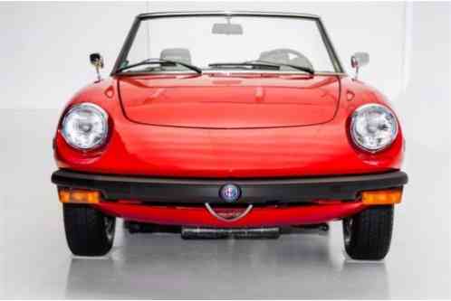 1977 Alfa Romeo 2000 Veloce Spider