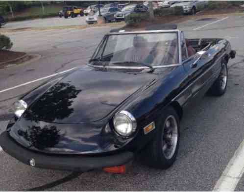 1977 Alfa Romeo Spider Convertible