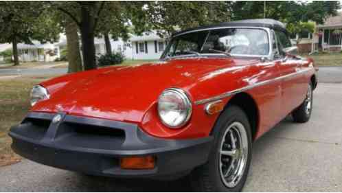 MG MGB convertible (1977)