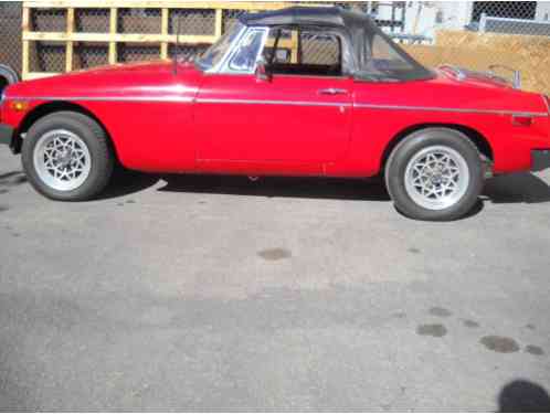 1977 MG MGB convertible