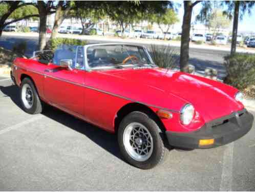 MG MGB convertible (1977)