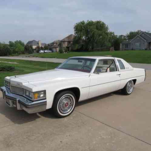 1978 Cadillac DeVille White Leather