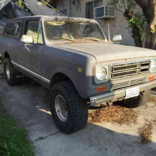 1978 International Harvester Scout Scout Traveler