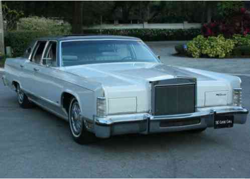 1978 Lincoln Town Car Original