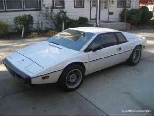 1978 Lotus Esprit S1