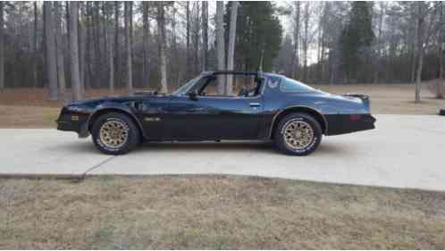 1978 Pontiac Trans Am Y82 SE PHS HURST TTOP WS6