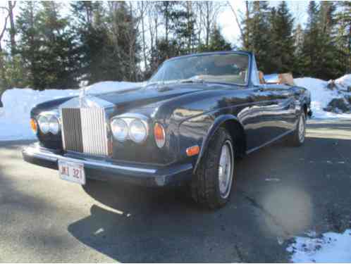 1978 Rolls-Royce Corniche convertible