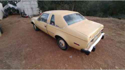 1979 AMC 1979 AMC Concord DL, Coupe tan