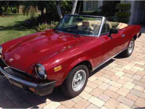 1979 Fiat Other Spider 2-door convertible