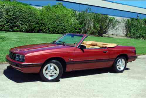 1979 Mercury Capri 5. 0 Liter Convertible