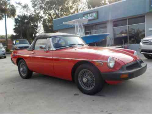 MG MGB MK IV Convertible 2-Door (1979)