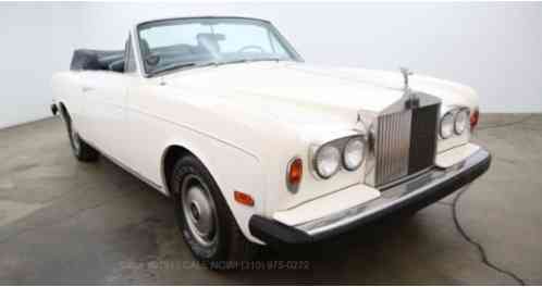 Rolls-Royce Corniche Convertible (1979)