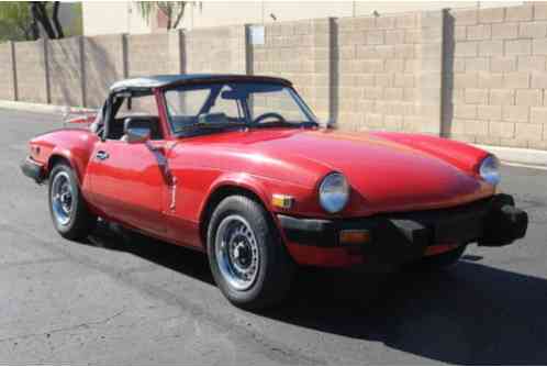 Triumph Spitfire -- (1979)