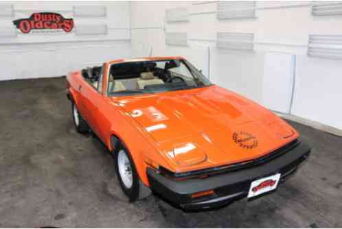 Triumph TR7 2. 0L I4 5 spd manual (1979)