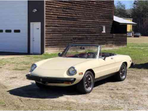 Alfa Romeo Spider Veloce 2000 (1980)