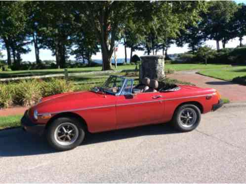 1980 MG MGB B