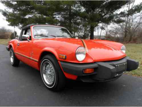 1980 Other Makes Triumph Spitfire 1500 Convertible 2-Door