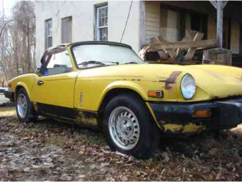 Triumph Spitfire Base Convertible (1980)