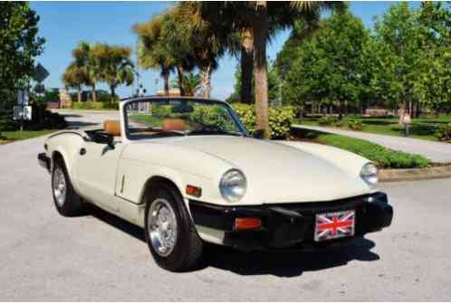 Triumph Spitfire Roadster 2 Tops (1980)