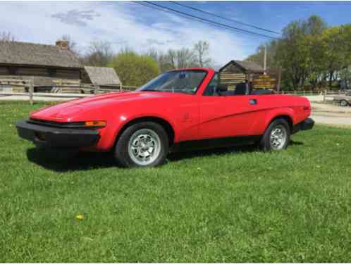 Triumph TR8 CONVERTIBLE (1980)