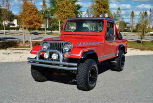 1981 AMC CJ-8 Scrambler 4. 2L 4-Speed 4x4 Beautiful Restoration!