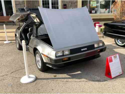 DeLorean Coupe Light gray stock (1981)