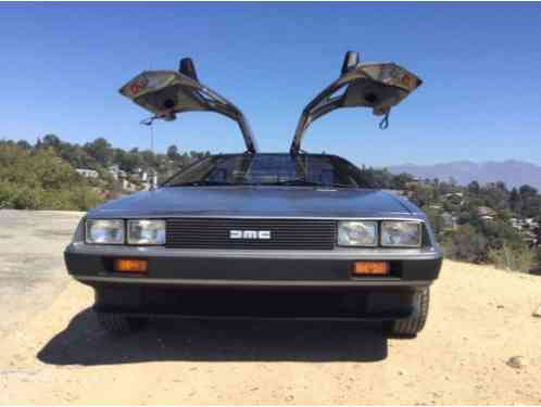 1981 DeLorean DMC-12 Original dealer applied decal