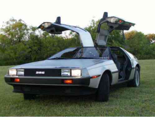 1981 DeLorean DMC-12 two door coupe