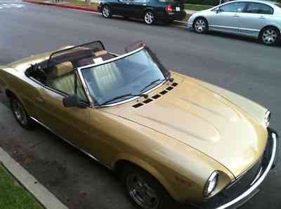 Fiat Other Spider Convertible (1981)