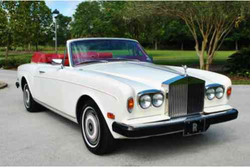 1981 Rolls-Royce Corniche Corniche