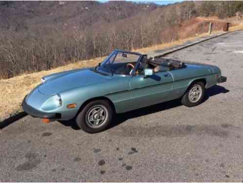 1982 Alfa Romeo Spider Veloce