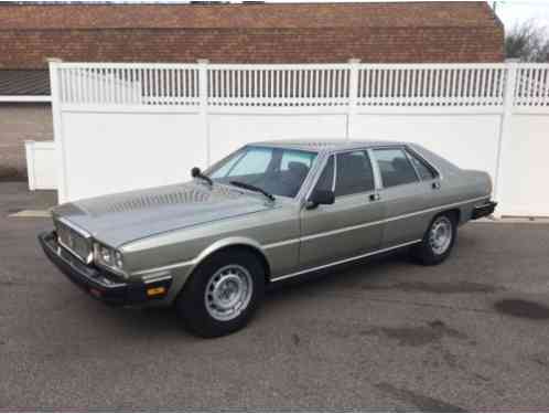 1982 Maserati Quattroporte Base Sedan 4-Door