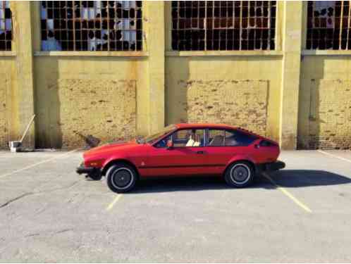 1984 Alfa Romeo GTV GTV 6