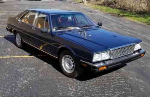 1984 Maserati Quattroporte Leather