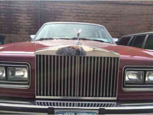 1984 Rolls-Royce Silver Spirit/Spur/Dawn