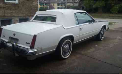 1985 Cadillac Eldorado Biarritz Convertible 2-Door