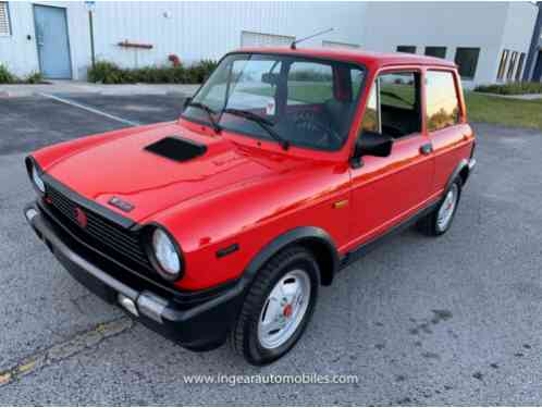 1985 Fiat Other Abarth A112 RARE! SEE VIDEO!