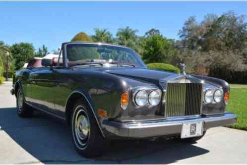 Rolls-Royce Corniche -- (1985)