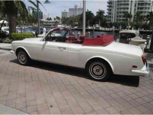 1985 Rolls-Royce Corniche Base Convertible 2-Door