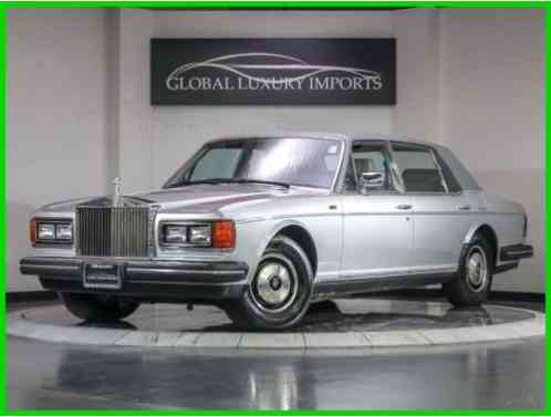 Rolls-Royce Silver Spirit/Spur/Dawn (1985)