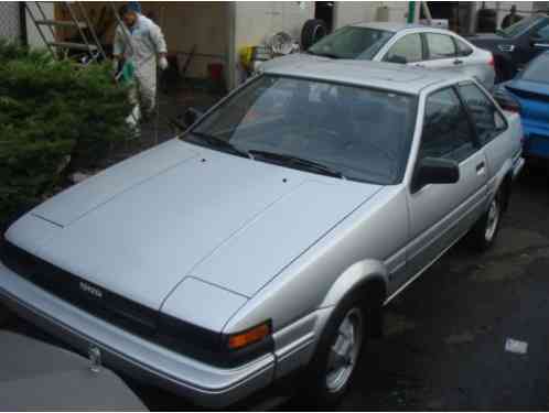 1985 Toyota Corolla Sport GTS Coupe 2-Door