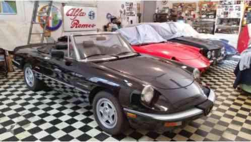 Alfa Romeo Spider CONVERTIBLE (1986)